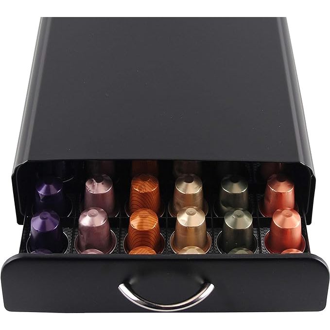 ที่เก็บกาแฟ Capsule Holder ลิ้นชักเก็บแคปซูล NESPRESSO (ความจุ 60 แคปซูล) (สไตล์ AMA 60)