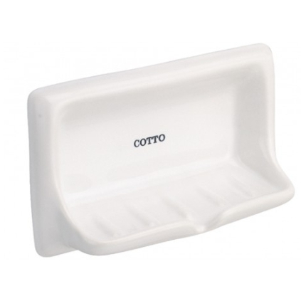 ที่วางสบู่ เซรามิก ฝังผนัง COTTO C805