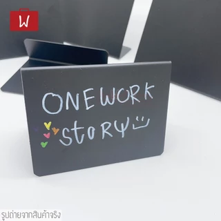 Oneworkstory ปากกาชอล์คน้ำ ผ้าเช็ดป้าย |ไร้ฝุ่น ลบได้| เขียนกระดานดำ กระจก ป้ายราคา ปากกาชอล์ก มาร์คเกอร์ chalk marker