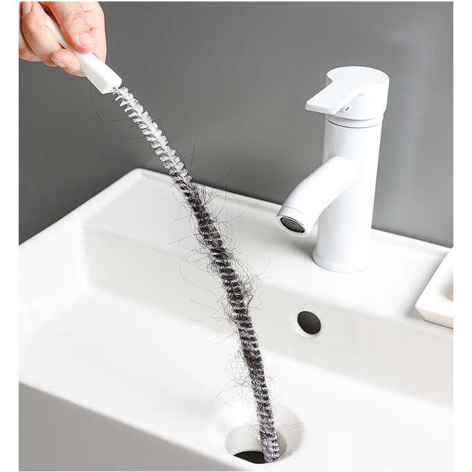 แปรงทําความสะอาดท่อระบายน้ำ ขนาด 45 ซม. สําหรับห้องน้ำ