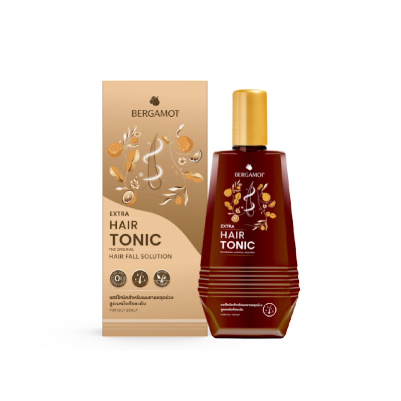 Bergamot Extra Hair Tonic ลดผมร่วง