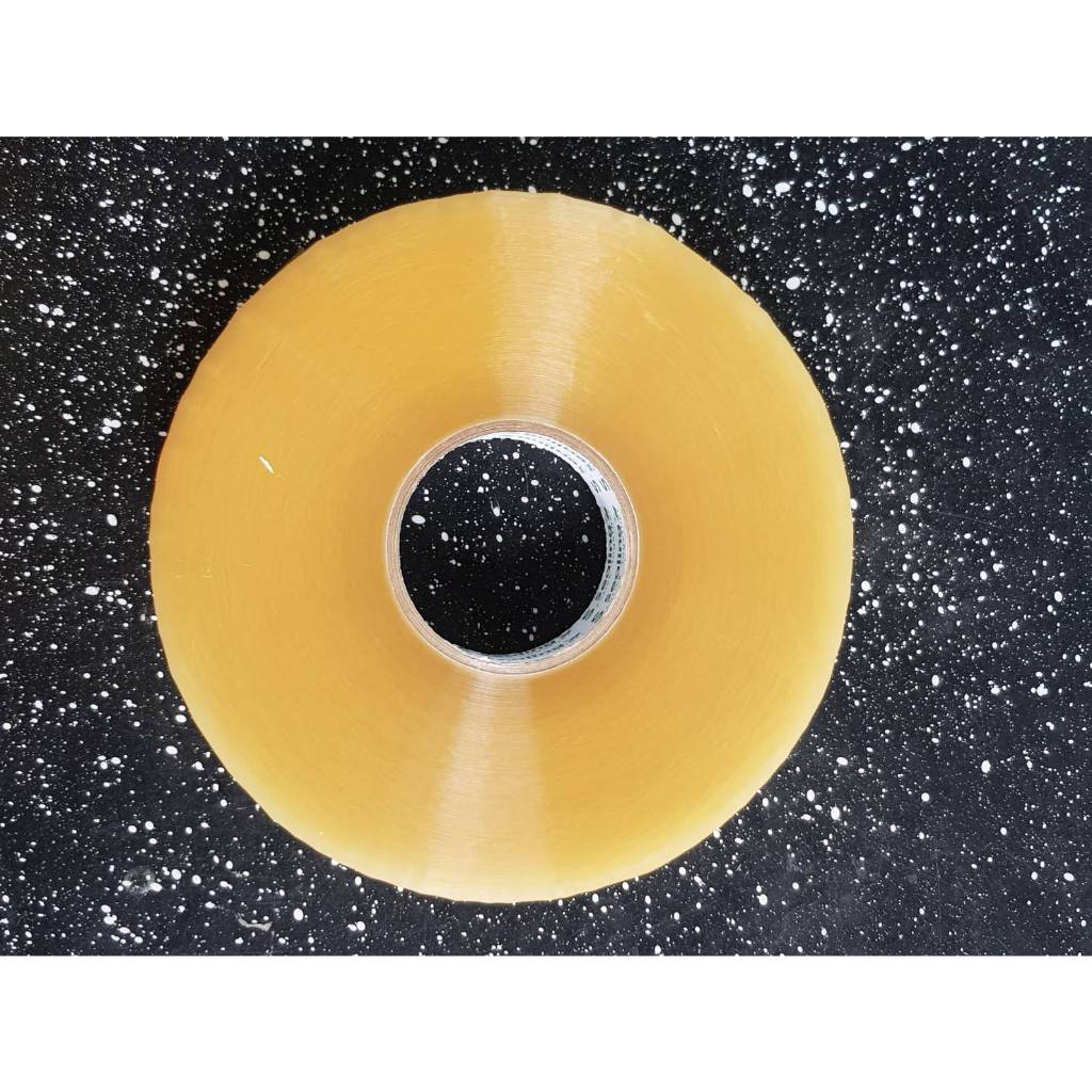 เทปใส 1000หลา 40ไมครอน ความกว้าง 2 นิ้ว 1 ม้วน ราคา 160 บาท