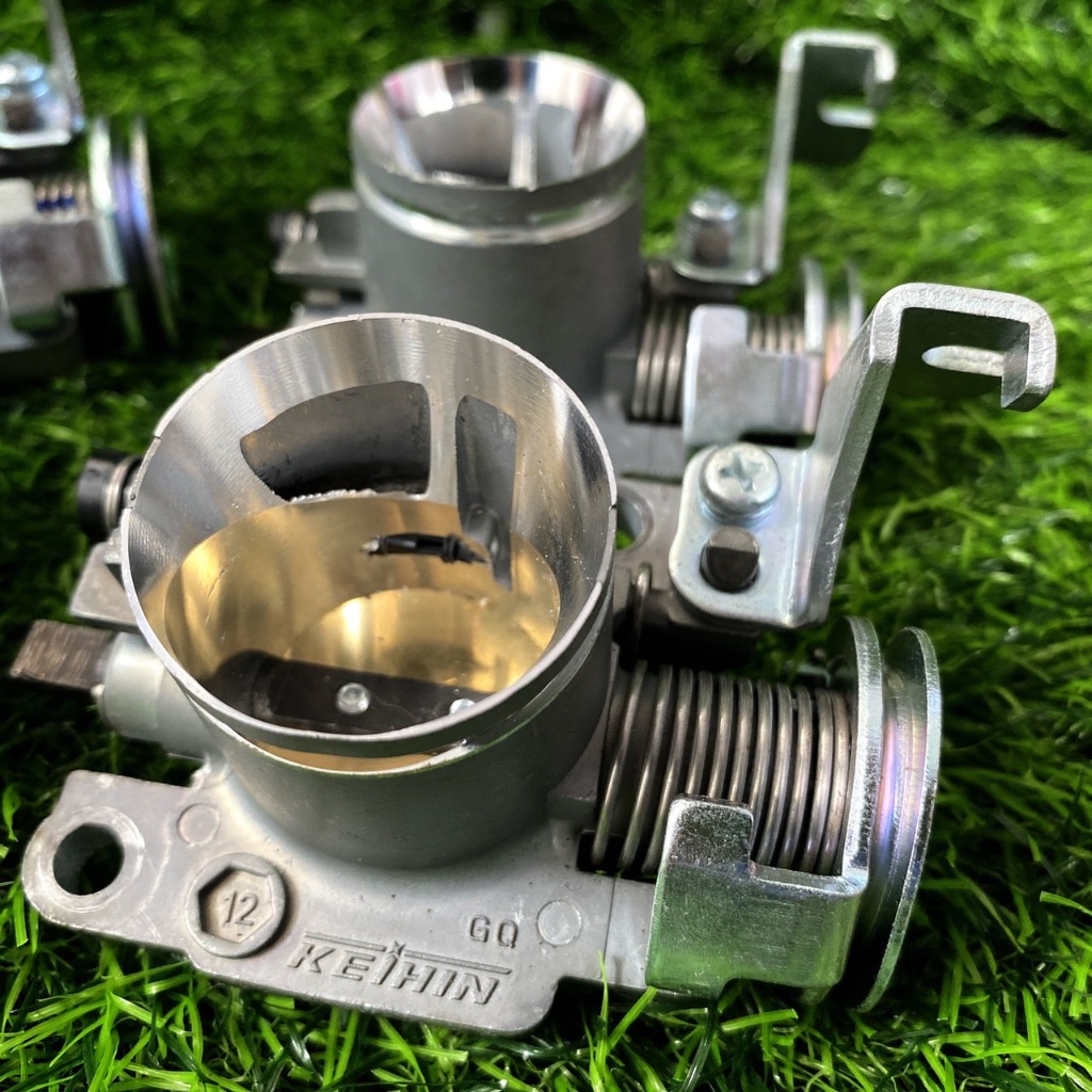 เรือนลิ้นเร่งแท้ WAVE 110i / Dream เรือนแท้ล้วงปาก มีขนาด 26 / 27 / 28 / 29 / 30mm. งานเนียน สวย 👍 - รูปที่ 4