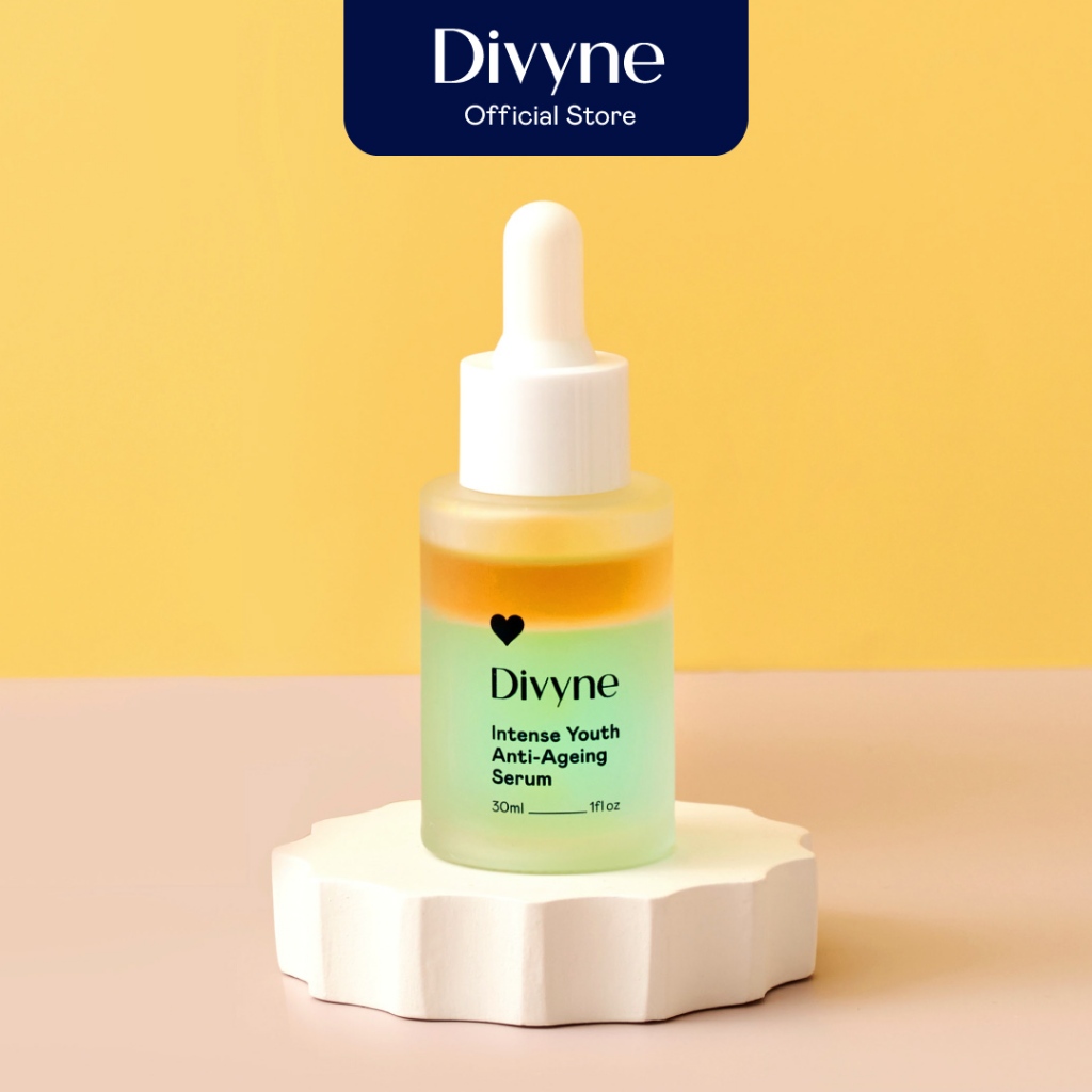Divyne (ดิไวน์) อินเทนส์เซรั่ม ช่วยลดเลือนฝ้า กระฝังให้จางลง 30ml. DIVYNE Intense Youth Anti-ageing 