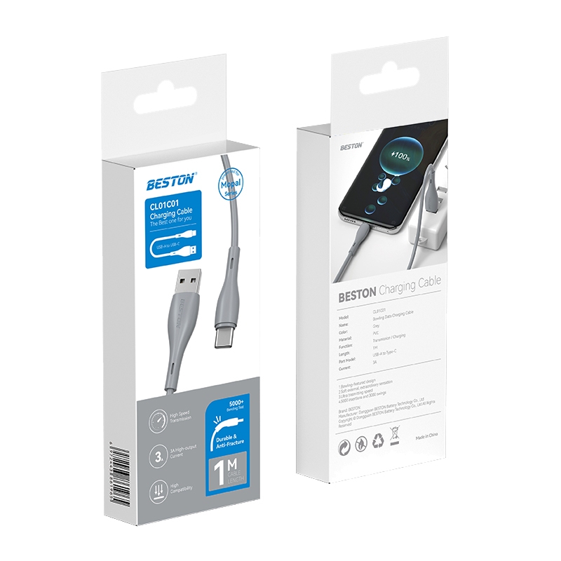 Beston  สายUSB Type CสำหรับXiaomi Redmi Note 7,สายUSB Type-Cชาร์จเร็วสำหรับSamsung Galaxy S9 S8 Plus(1 เมตร)