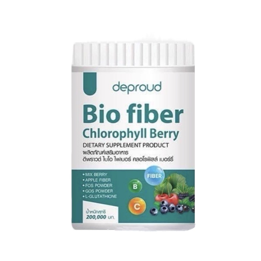 Deproud Bio Fiber Chlorophyll Berry ดีพราวด์ ไบโอ ไฟเบอร์ คลอโรฟิลล์