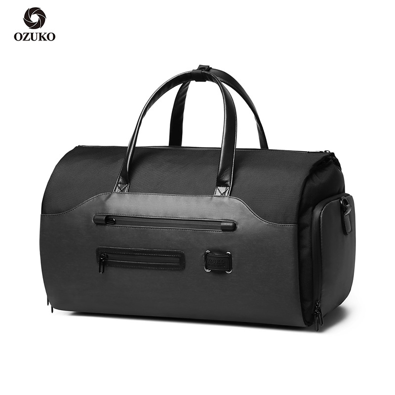 【Good_luck1】Ozuko กระเป๋าเดินทางกันน้ําความจุขนาดใหญ่กระเป๋าเดินทาง
