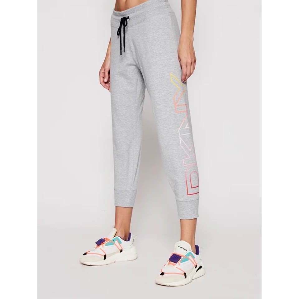 กางเกงวอร์ม DKNY แท้ sport heathered track plant size L ใหม่ ป้ายห้อย