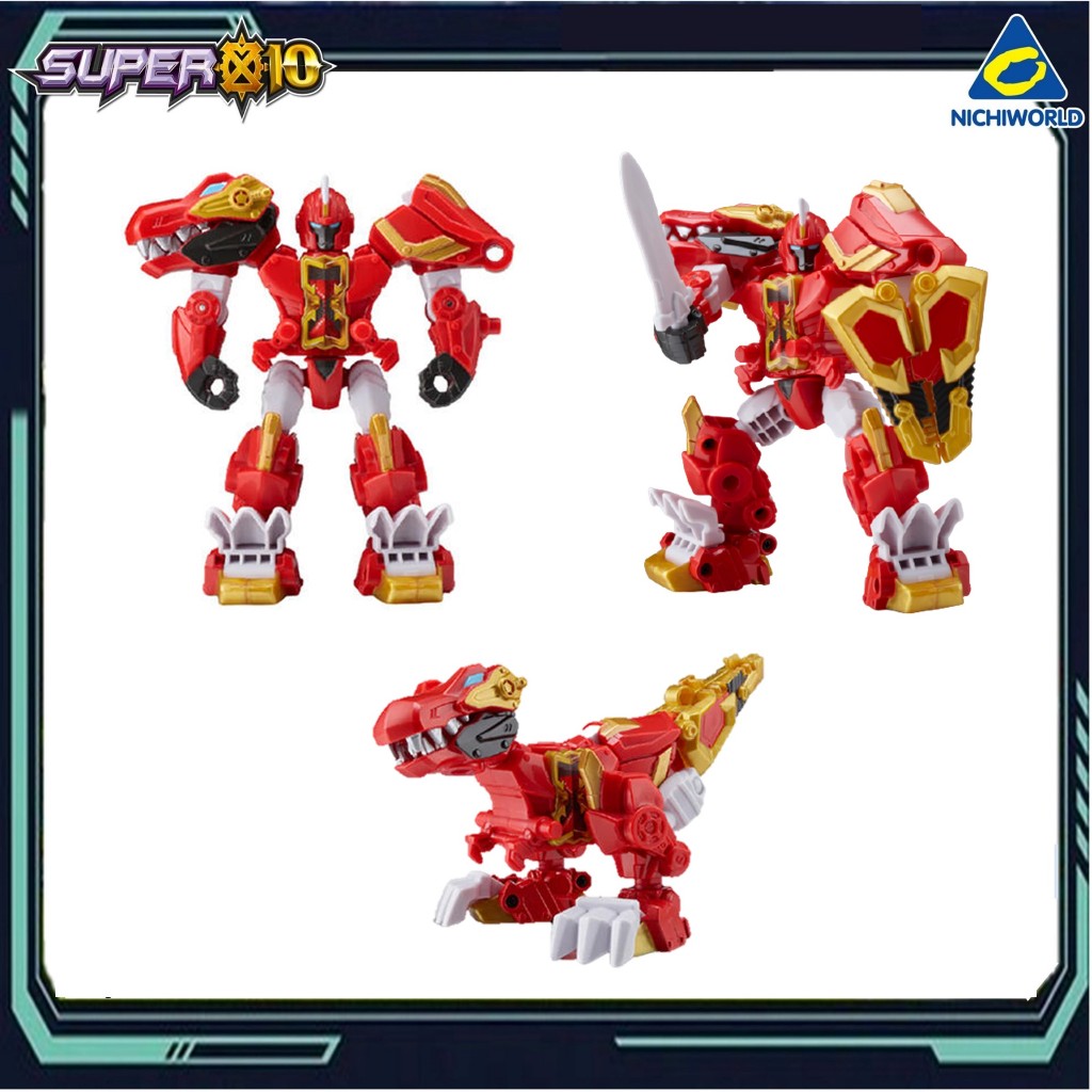 Super 10 Mix Change Tyrannus ซุปเปอร์เท็นหุ่นไทรันนัสประกอบแปลงร่าง รหัส SPT14065 — صورة 2