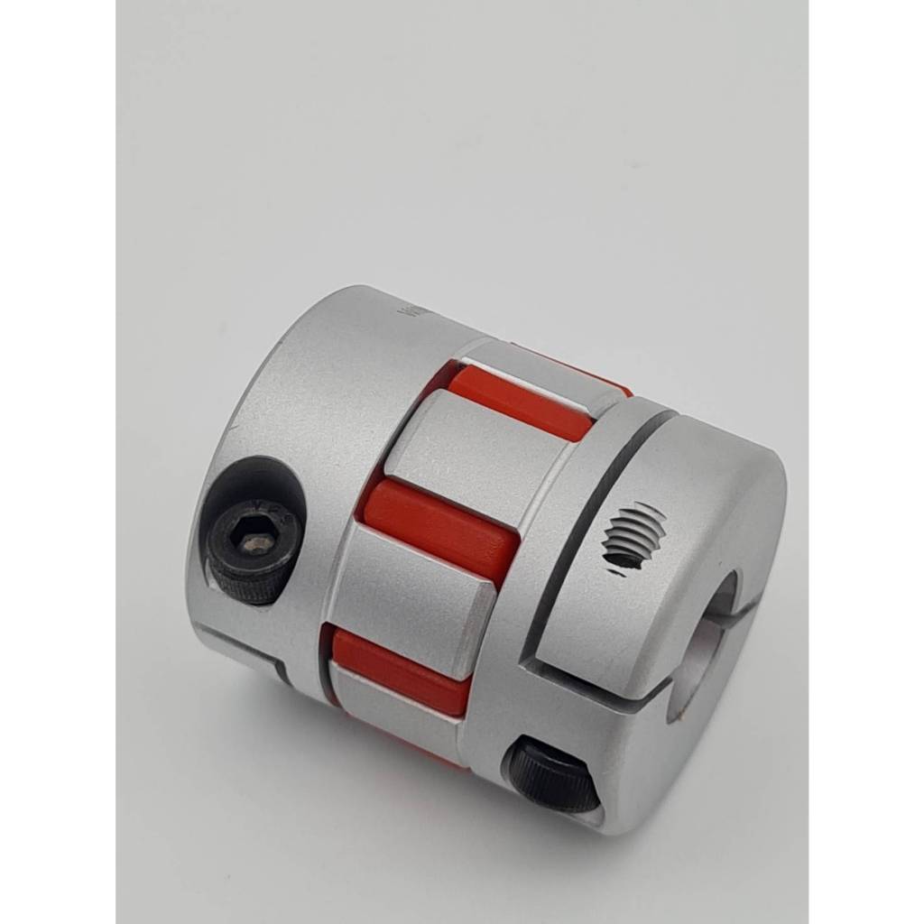 Jaw coupling D30 L35 คลับปิ้งแบบยางแดง ยอยแบบยางแดงสำหรับงานซ่อมแซมเครื่องจักรหรือสร้างเครื่องจักร d11-d14