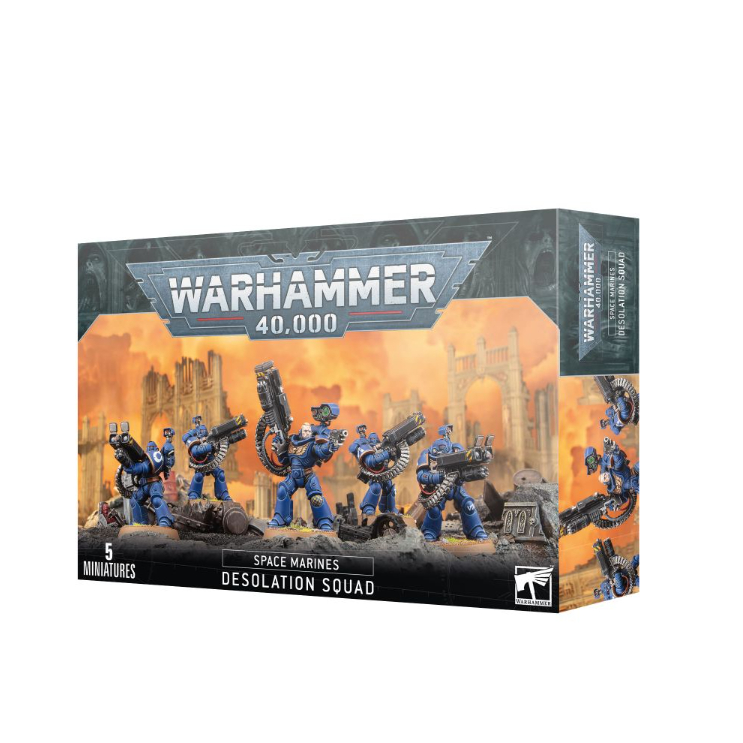[GW พร้อมส่ง]Warhammer 40k:SPACE MARINES:DESOLATION SQUAD โมเดลจำลอง