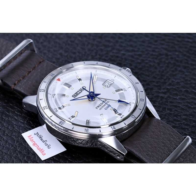 นาฬิกา Seiko Presage Style 60's GMT 110th Anniversary Limited Edition  รุ่น  SSK015J / SSK015J1
