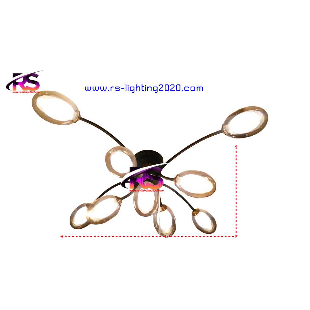 R.S.lighting โคมไฟเพดาน ขนาด 90cm x 27cm
