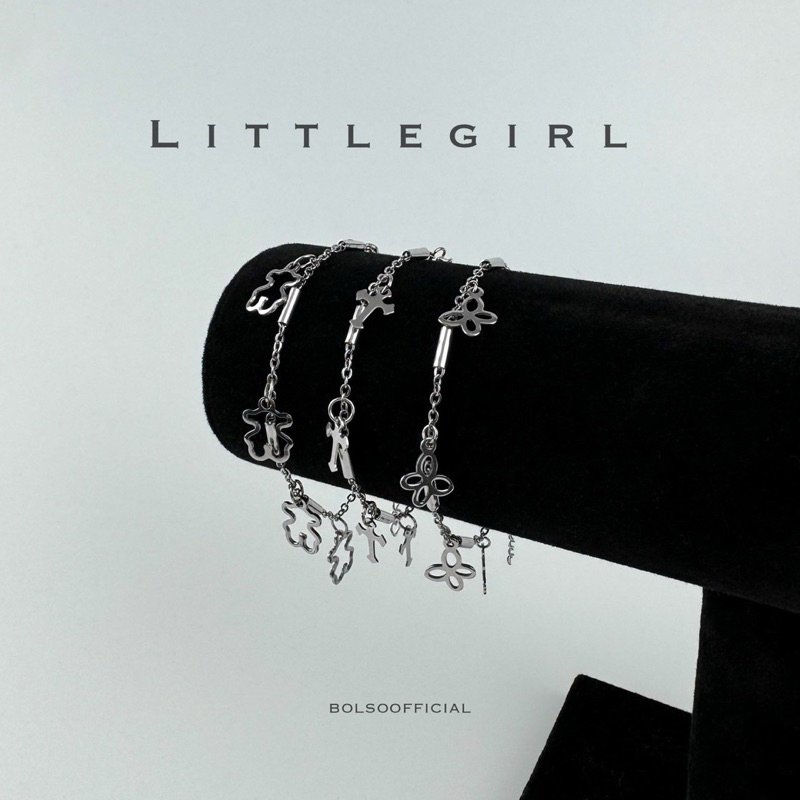 BOLSO กำไลสแตนเลส รุ่น LITTLE GIRL