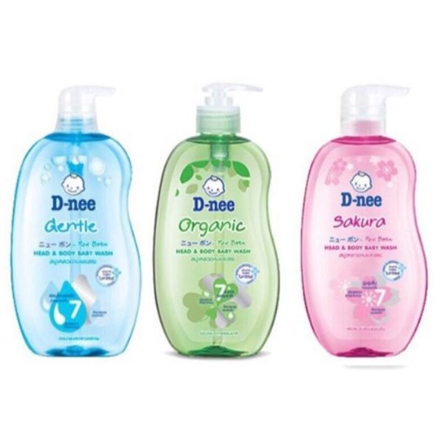 D-nee ดีนี่ สบู่เหลวอาบและสระ ครีมอาบน้ำและสระผม สำหรับเด็ก ขนาด200 มล. /380มล.