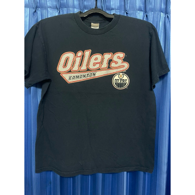 เสื้อยืด  แนวกีฬา NHL (Oilers)