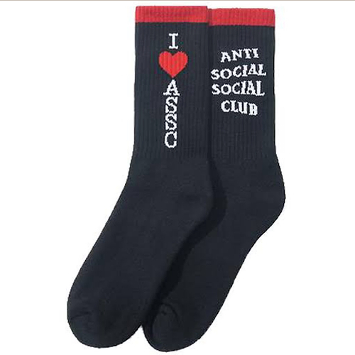 ANTI SOCIAL SOCIAL CLUB TOURISM SOCKS