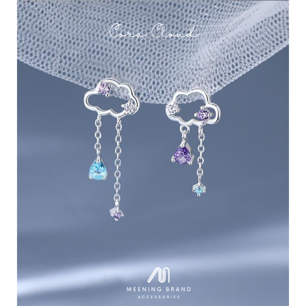 MeeningBrand ต่างหู CORA CLOUD[06-0004]