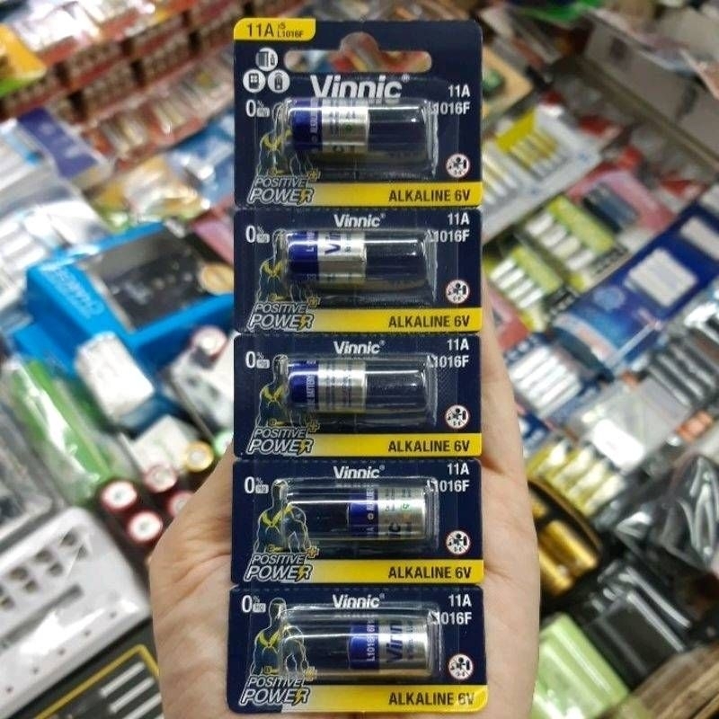 ถ่านรีโมท Vinnic Alkaline 11A, MN11  6V ของใหม่ ของแท้