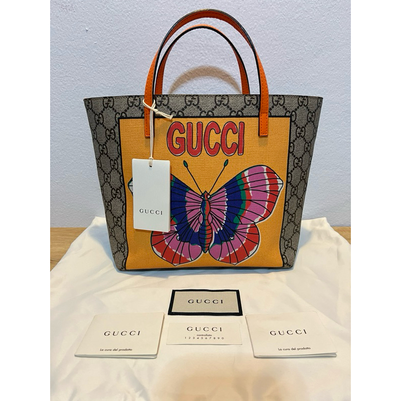 Gucci tote kid แท้ มือสอง