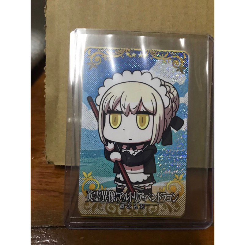 การ์ด fate arcade แท้ saber rider alter