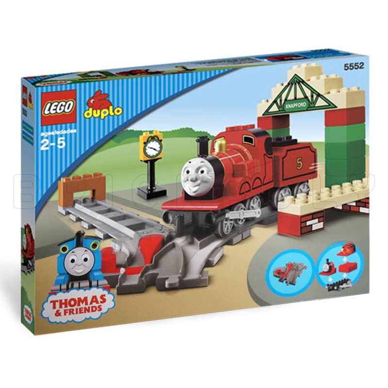 5552 : LEGO DUPLO Thomas & Friends James at Knapford Station (สินค้ากล่องมีตำหนิเล็กน้อย)