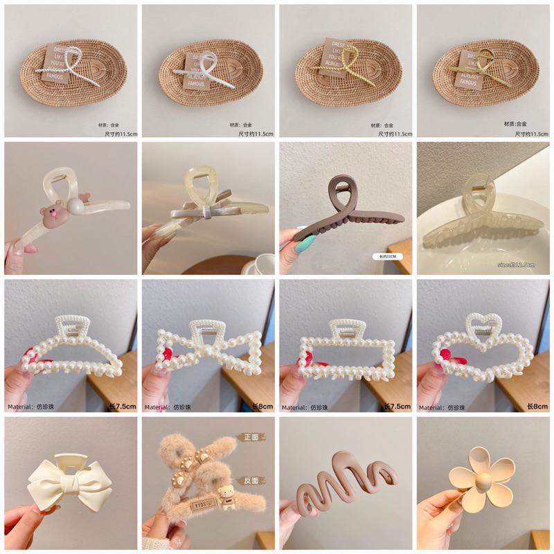 ร้านค้าเปิดใหม่ สินค้าพร้อมส่งที่ไทย กิ๊บเก็บผม กิ๊บหนีบผม