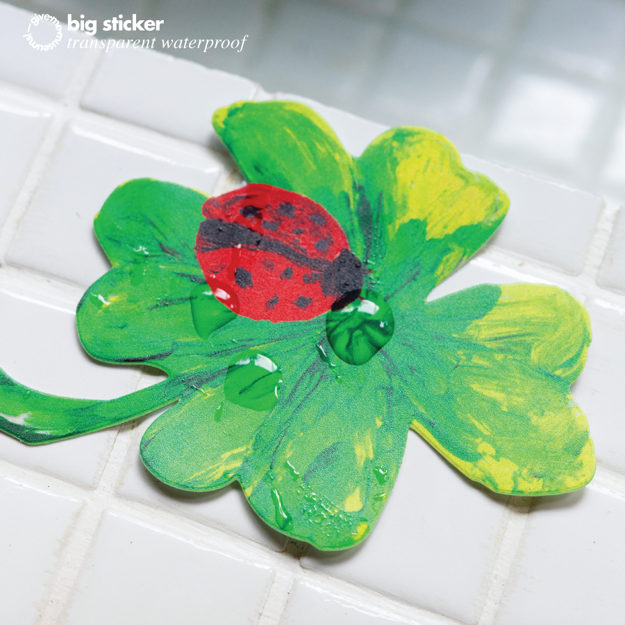 (5 ชิ้น 100.-) สติกเกอร์ไดคัทชิ้นใหญ่ กันน้ำ big sticker ลายดอกไม้น่ารัก สีสันสดใส give.me.museums - รูปที่ 6