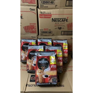 กาแฟสำเร็จรูป เนสกาแฟ เรดคัพ ถุงใหญ่ 620กรัม & ถุงเล็ก 220 กรัม (Nescafe Red Cup) ผสมกาแฟคั่วบดละเอียด ผงชงกาแฟ