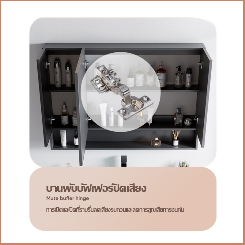 ตู้ห้องน้ํา ตู้ล้างหน้า ตู้อ่างล้างหน้า อ่างล้างหน้าเซรามิก ชุดอ่างล้างหน้า ตู้สูงจากพื้นจรดเพดาน ตู้อ่างล้างจาน - รูปที่ 4