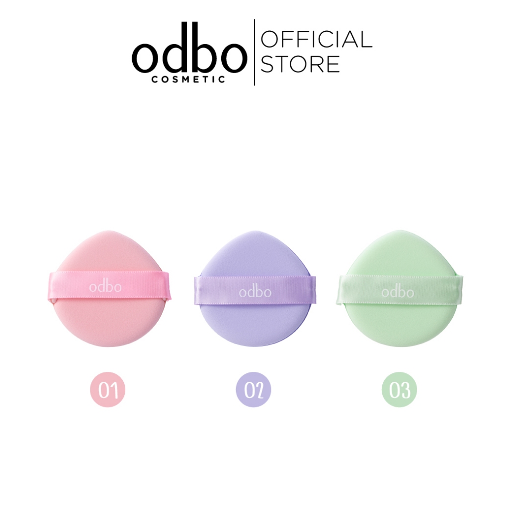 ODBO PERFECT CUSHION PUFF OD8017 พัฟคุชชั่น ใช้ลงคุชชั่นหรือรองพื้นให้แนบผิว