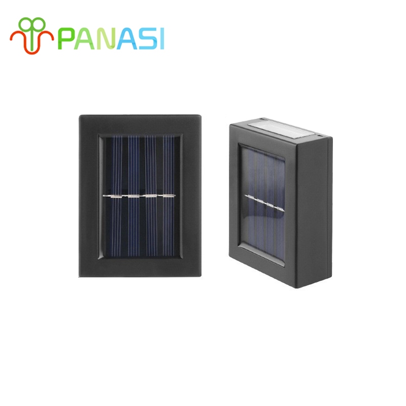 Panasi ไฟติดผนังโซล่าเซลล์ Solar light ติดรั้วบ้าน เพิ่มความสวยงาม แต่งสวน ติดผนัง ตกแต่งกลางแจ้ง ไฟตกแต่ง โซล่าเซลล์
