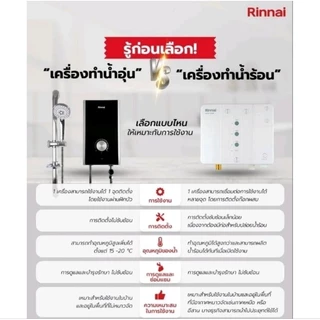 💥💥เครื่องทำน้ำร้อนไฟฟ้า Rinnai รุ่น Nippon600MP (No.1 Japan) ผลิตปลายปี 2025-2026