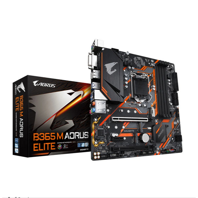 MAINBOARD (เมนบอร์ด) 1151 GIGABYTE B365 M AORUS ELITE