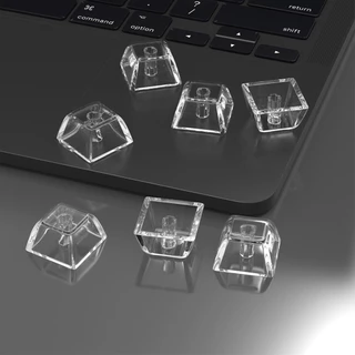 Keycaps ใสคริสตัล XDA สะท้อนแสง ปุ่มคีย์บอร์ด คีย์แคปแต่ง 1ชิ้น