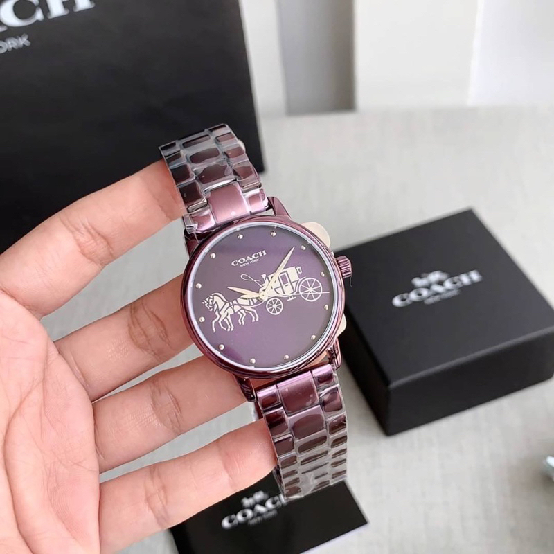 ✴️แท้ 💯% Coach Ladies Grand Watch 14502925 แท้ 💯%