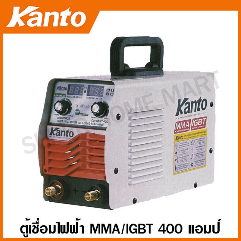 Kanto ตู้เชื่อม อินเวอร์เตอร์ 400 Amp รุ่น KT-IGBT-401  - ตู้เชื่อม MMA / IGBT เครื่องเชื่อม