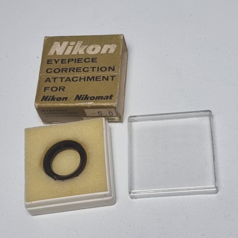 Nikon -5.0 EYEPIECE CORRECTION LENS for nikon fm, fm2, fe, fe2, Nikomat