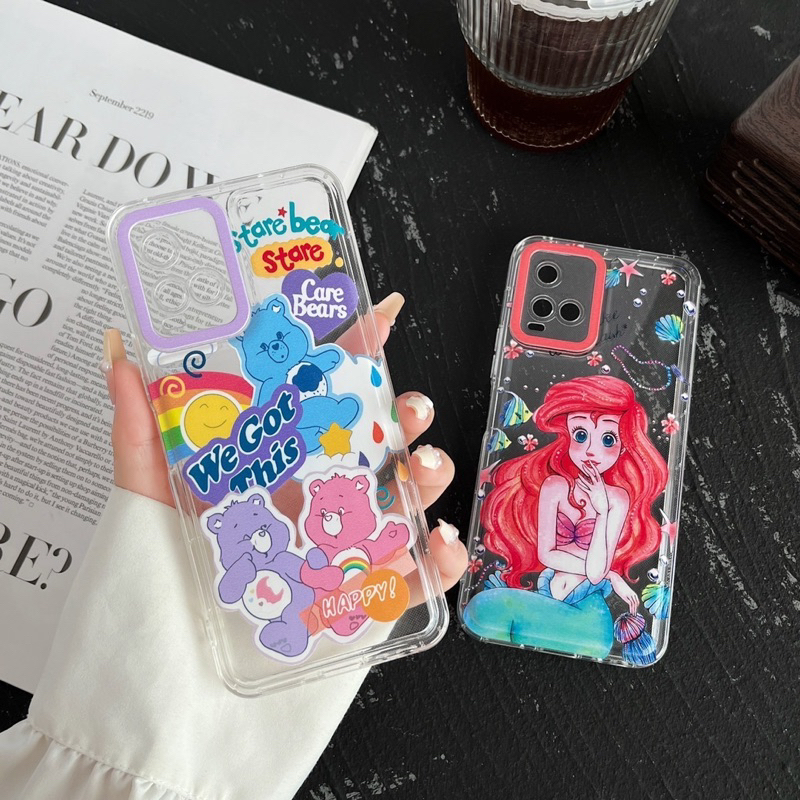 (ลายที่เลือกไม่มี คละลายอื่นแทน)เคส การ์ตูน TPU นิ่ม4ลาย สำหรับรุ่น Vivo Y20 Y20s Y12s Y12A Y11 Y12 Y15 Y17 Y15s Y01 Y21