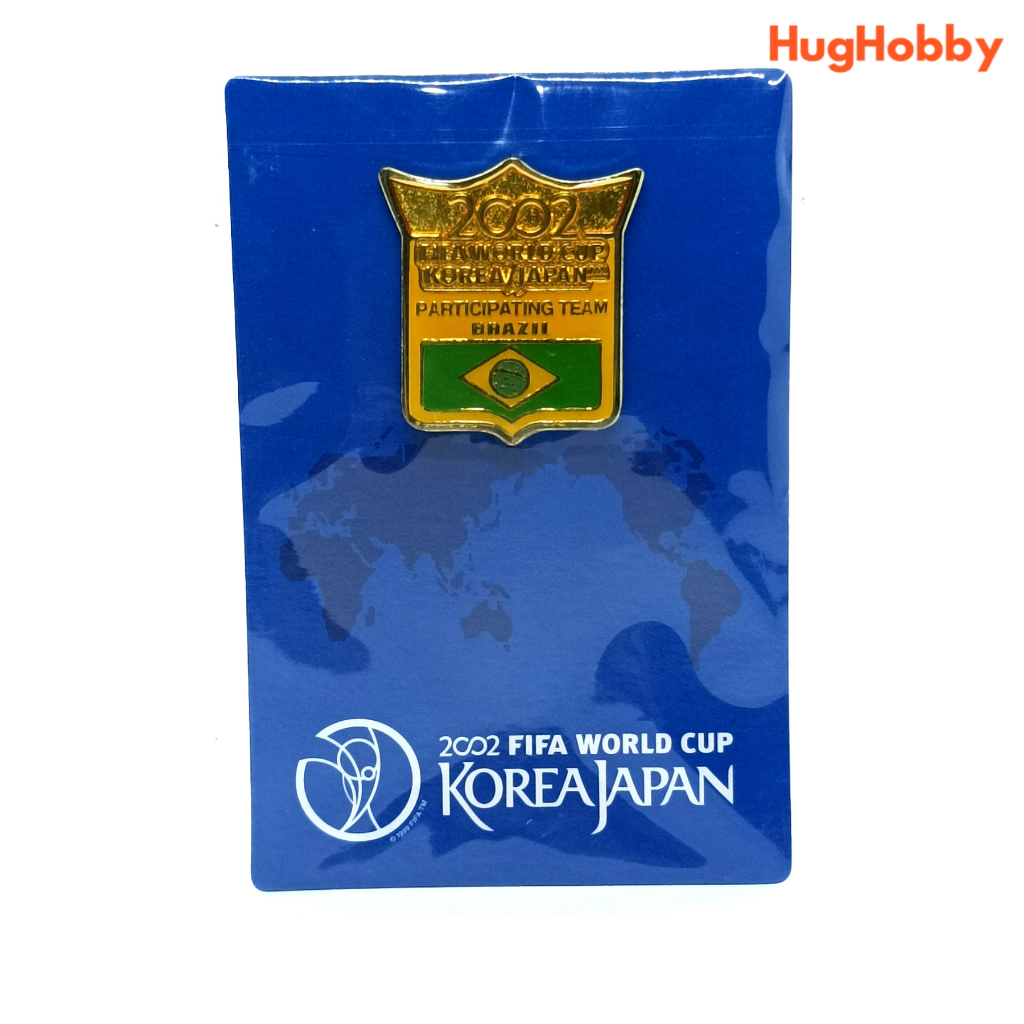 2002 FIFA World Cup Korea/Japan Pin Badge Collection (Brazil)
