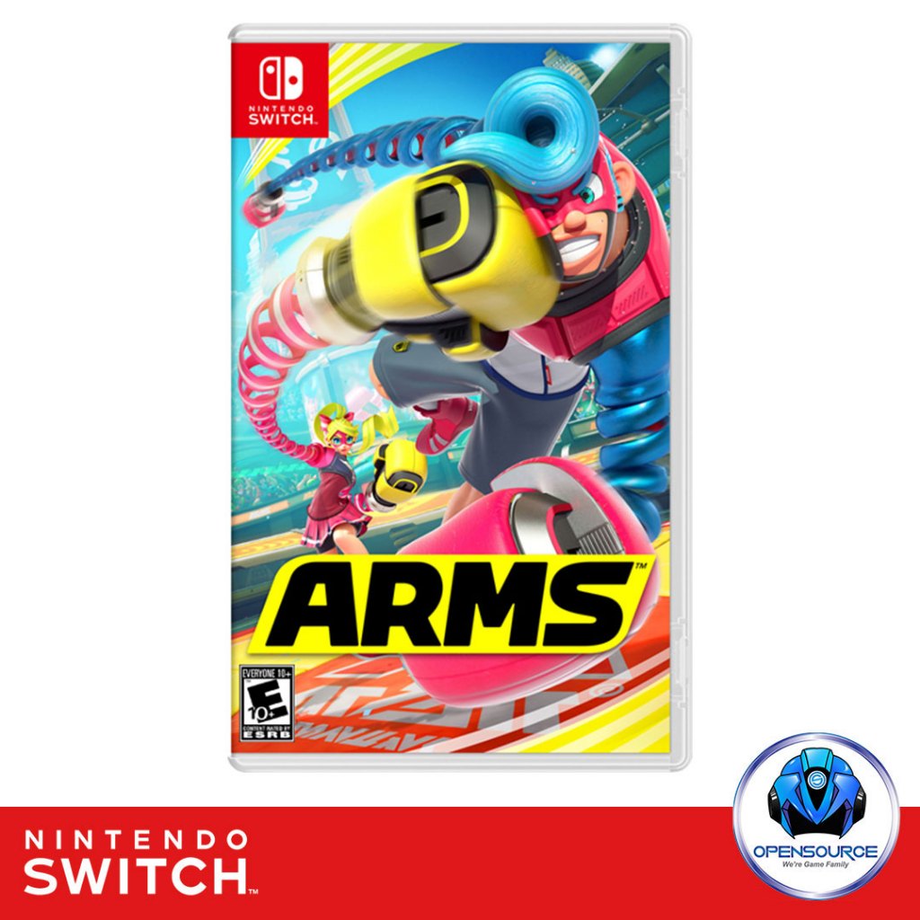 [พร้อมส่ง]Nintendo: ARMS เกมชกมวย ออกกำลังกาย (US ASIA) แผ่นเกม สำหรับ เครื่องเกม Nintendo Switch