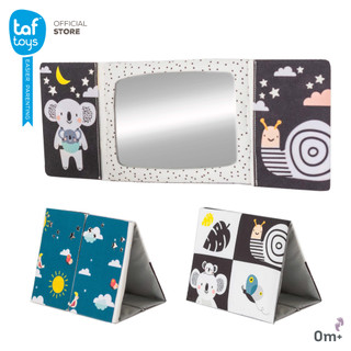 Taf Toys หนังสือผ้า Tummy-Time Mirror Book หนังสือ เสริมพัฒนาการ 0 เดือน ขึ้นไป