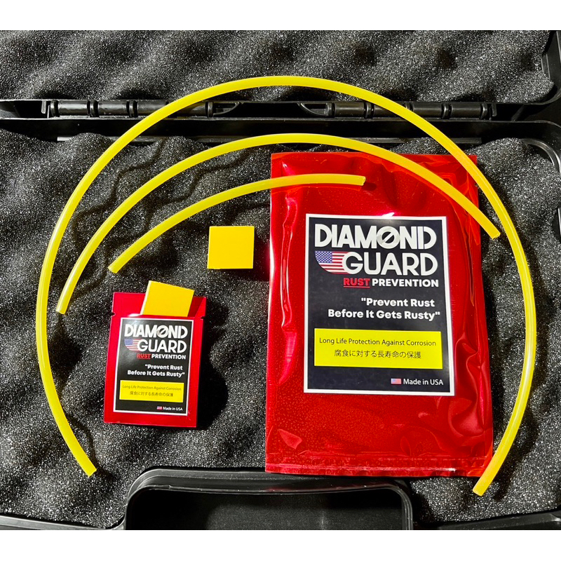 หลอดป้องกันสนิม DiamondGuard - Rust Prevention ป้องกันสนิมลำกล้อง ท่อเหล็ก ใช้ในกล่องปืน กล่องนาฬิกา กล่องเครื่องมือ