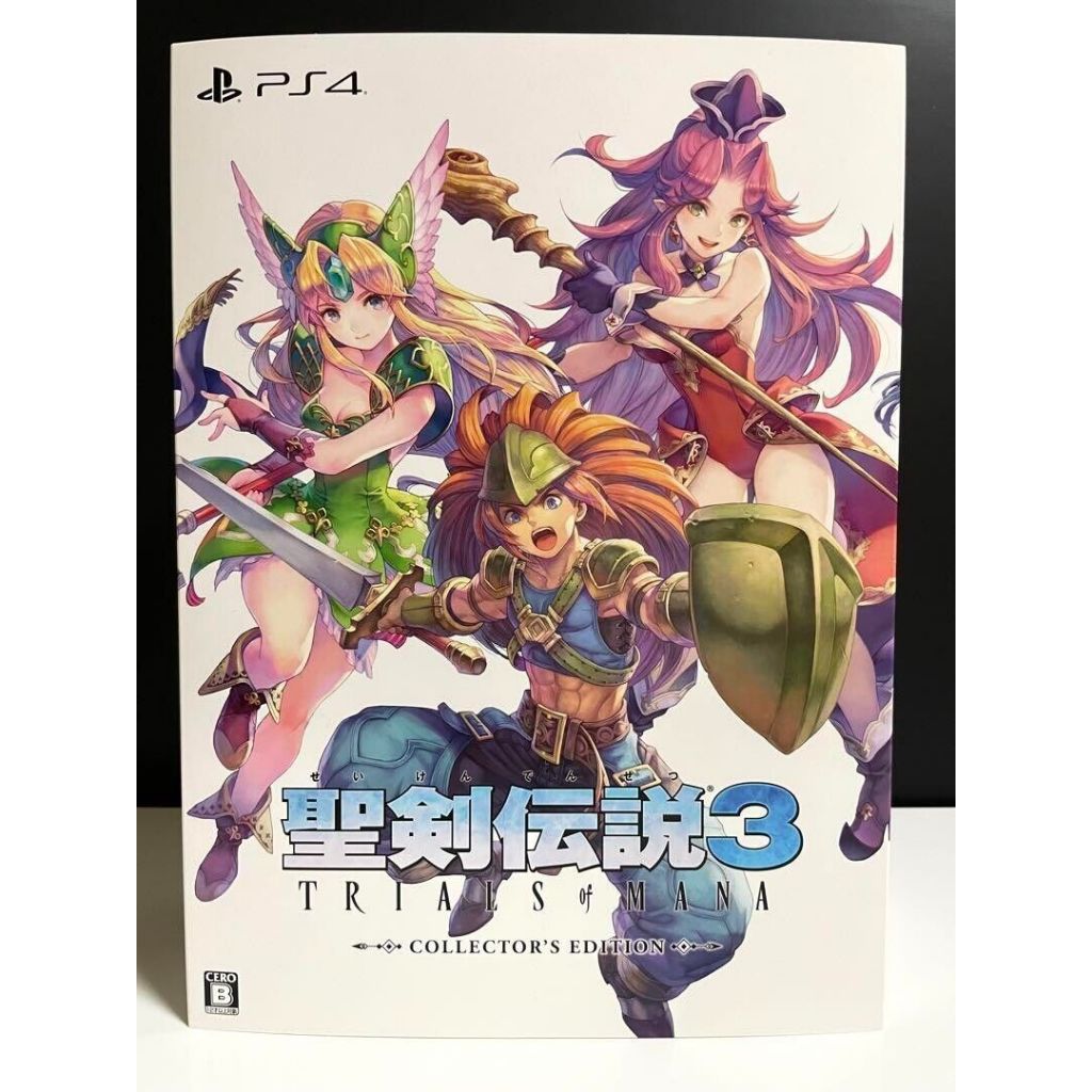SEIKEN DENSETSU 3 / TRIALS OF MANA [E-STORE COLLECTOR'S EDITION] (JAPAN) SONY PLAYSTATION 4