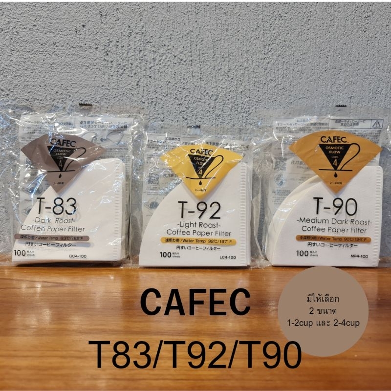 CAFEC Specialty Paper Filter T-Series T-90 [Cone Shape]