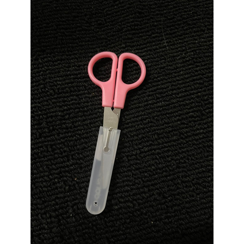 (1โหล/12อัน) กรรไกร ปลายมน มีปลอกพลาสติกแข็ง ลายน่ารัก - รูปที่ 4