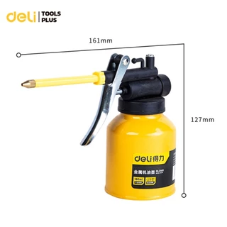 Deli กาหยอดน้ำมันเครื่อง กาน้ำมันเครื่อง 180ml สำหรับหยอดน้ำมันเครื่อง พ่นน้ำมันได้ดี Oil Gun