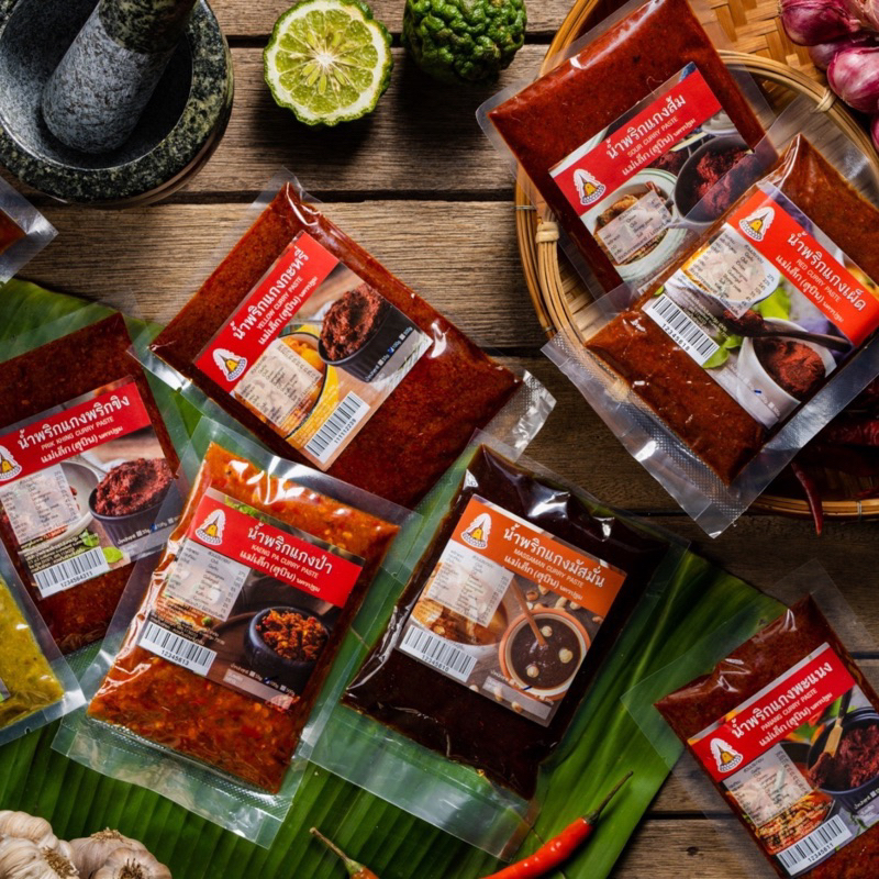 น้ำพริกแม่เล็กสุบิน น้ำพริกแกง