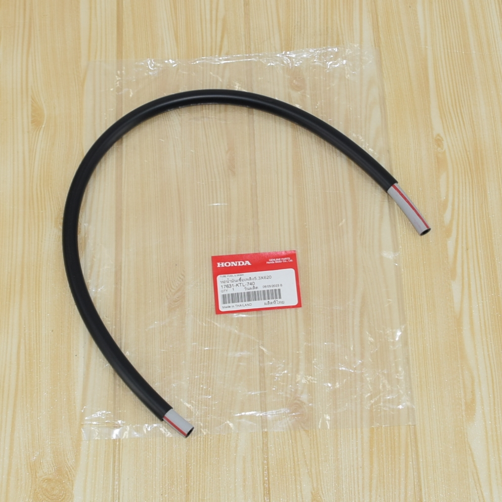 สายน้ำมัน (รถคาร์บู) ยาว60CM รูใน5.3มิล แท้ศูนย์ฮอนด้า ราคา/1เส้น 17631-KTL-740