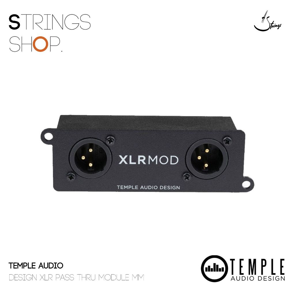 Temple Audio XLR Pass Thru Module (Male+Male) (MOD-XLRMM)
